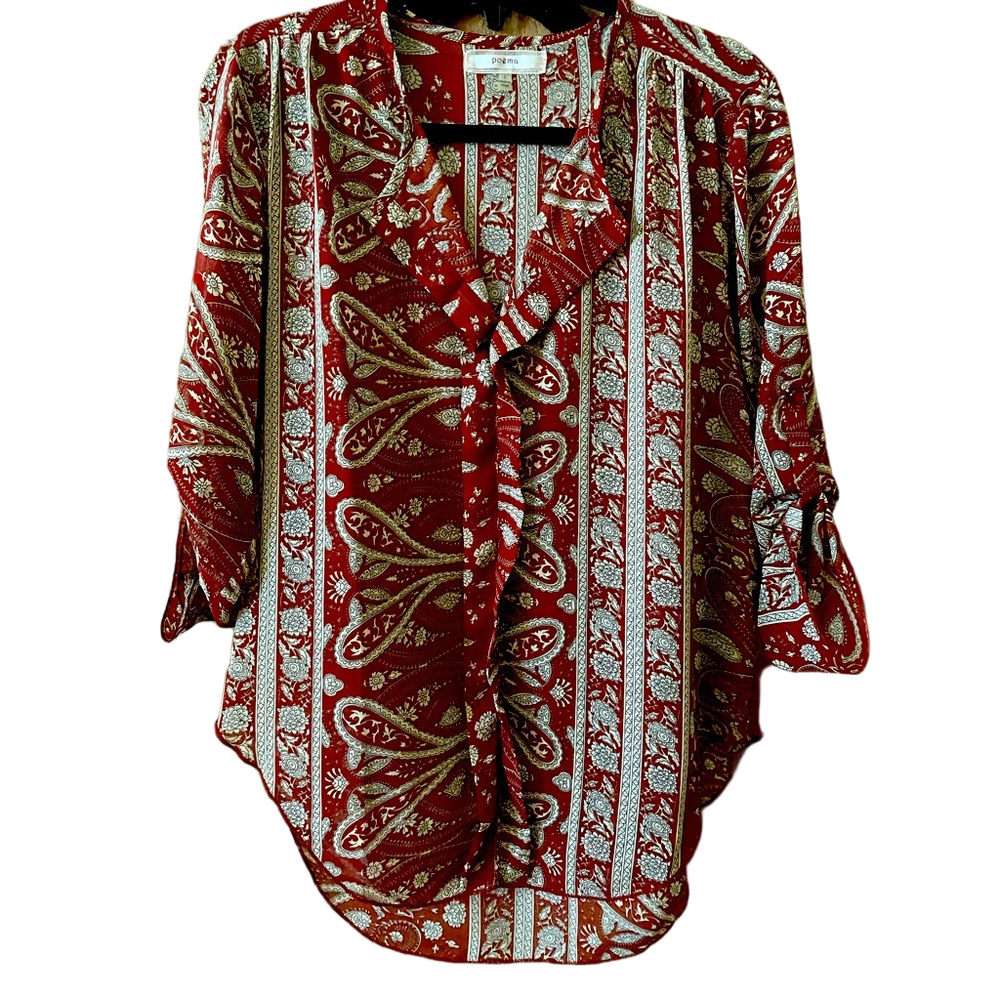 Pasley Print  Blouse
